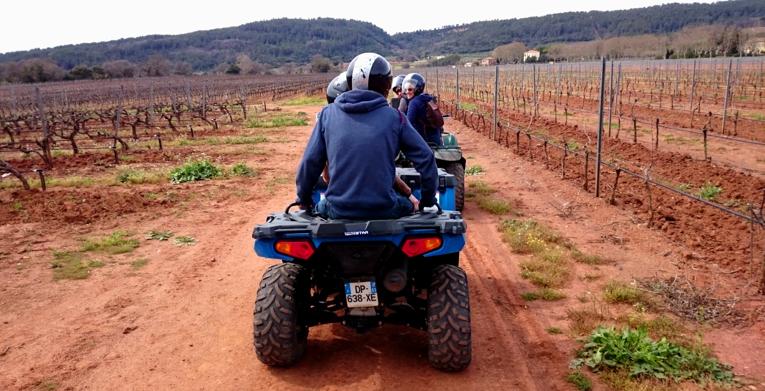 Randonnée en Quad au Domaine des Demoiselles